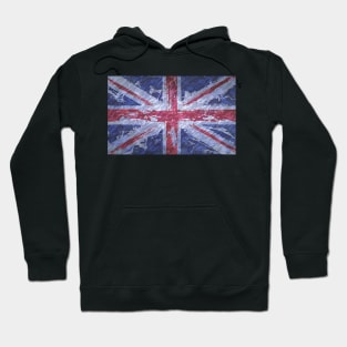 Rustic Union Jack Flag Hoodie